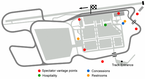 Paddock map